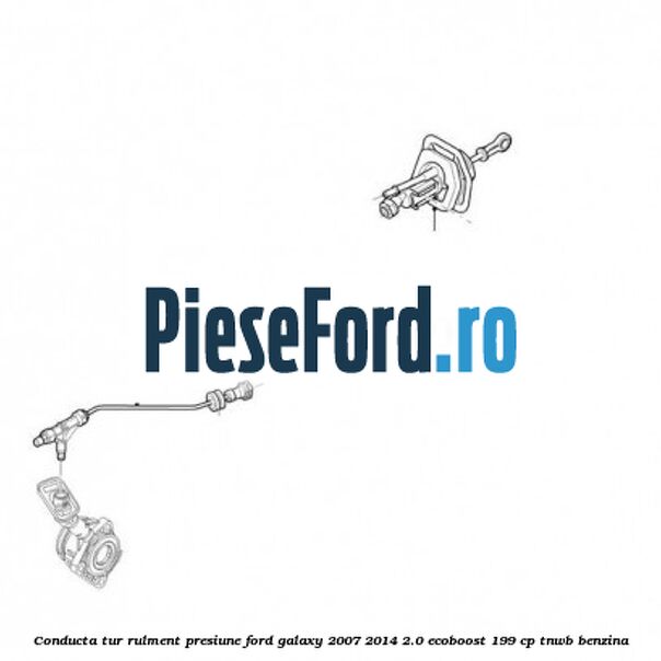 Conducta tur rulment presiune Ford Galaxy 2007-2014 2.0 EcoBoost 199 cp TNWB benzina