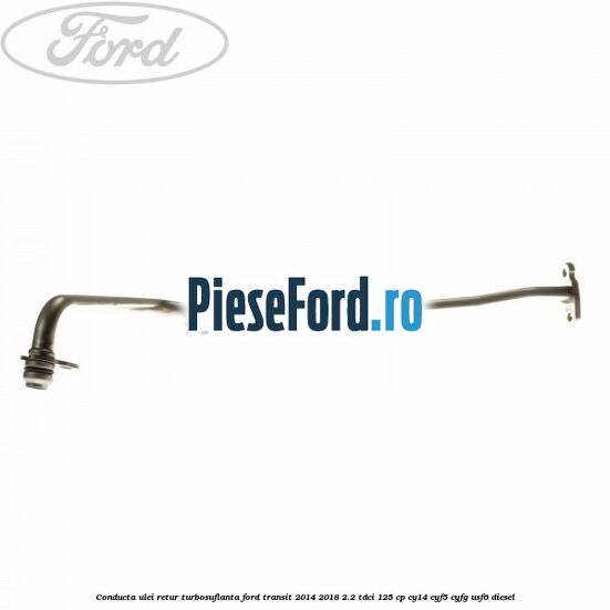Conducta ulei retur turbosuflanta Ford Transit 2014-2018 2.2 TDCi 125 cp CY14, CYF5, CYFG, USF6 diesel