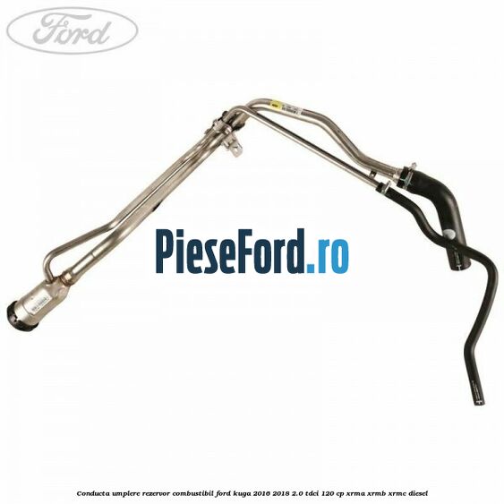 Conducta umplere rezervor combustibil Ford Kuga 2016-2018 2.0 TDCi 120 cp XRMA, XRMB, XRMC diesel