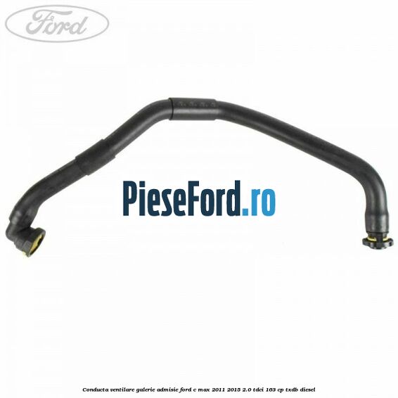 Conducta ventilare galerie admisie Ford C-Max 2011-2015 2.0 TDCi 163 cp TXDB diesel