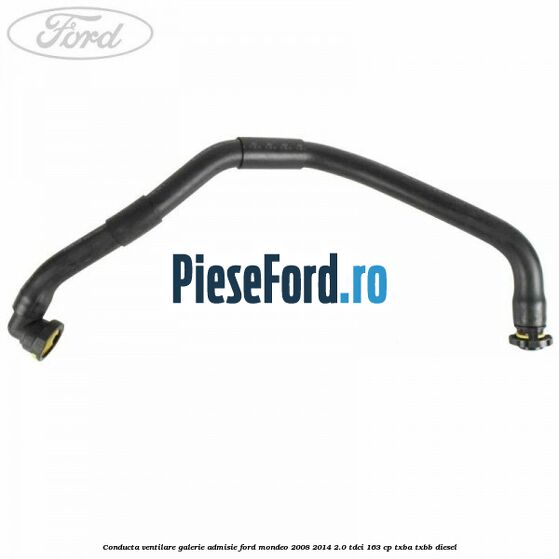Conducta ventilare galerie admisie Ford Mondeo 2008-2014 2.0 TDCi 163 cp Conducta ventilare galerie admisie Ford Mondeo 2008-2014 2.0 TDCi 163 cp TXBA, TXBB diesel