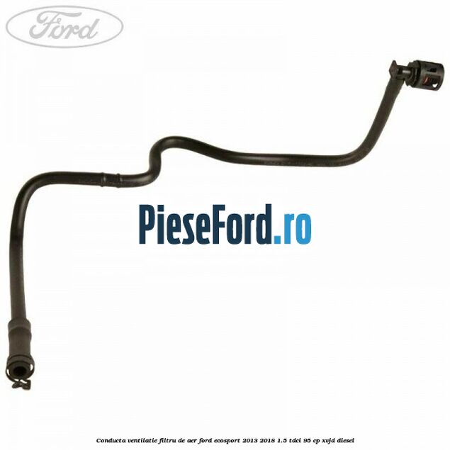 Conducta ventilatie filtru de aer Ford EcoSport 2013-2018 1.5 TDCi 95 cp Conducta ventilatie filtru de aer Ford EcoSport 2013-2018 1.5 TDCi 95 cp XVJD diesel