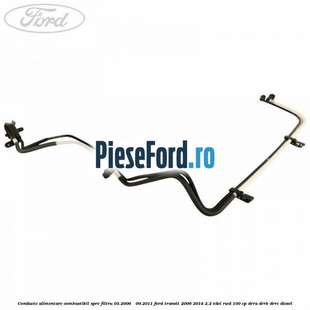 Conducte alimentare combustibil spre filtru 03.2006 - 09.2011 Ford Transit 2006-2014 2.2 TDCi RWD 100 cp DRRA, DRRB, DRRC diesel