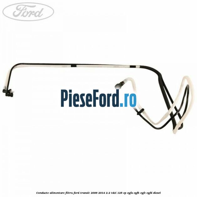 Conducte alimentare filtru Ford Transit 2006-2014 2.2 TDCi 125 cp CYFA, CYFB, CYFC, CYFD diesel