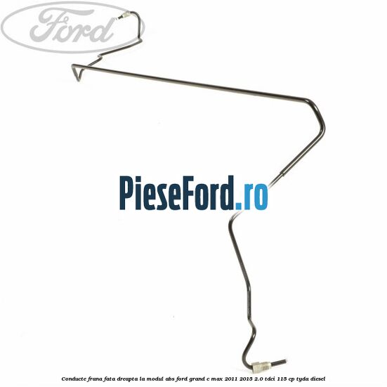 Conducte frana fata dreapta, la modul ABS Ford Grand C-Max 2011-2015 2.0 TDCi 115 cp TYDA diesel