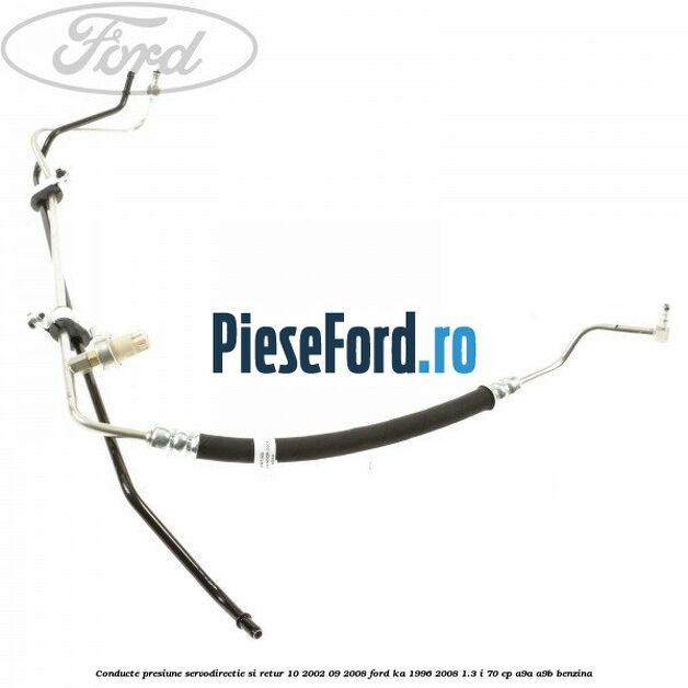 Conducte presiune servodirectie si retur 10/2002-09/2008 Ford Ka 1996-2008 1.3 i 70 cp A9A, A9B benzina