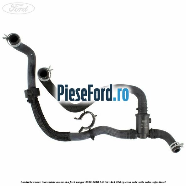 Conducte racire transmisie automata Ford Ranger 2012-2015 3.2 TDCi 4x4 200 cp ENSA, SA2R, SA2S, SA2W, SAFA diesel