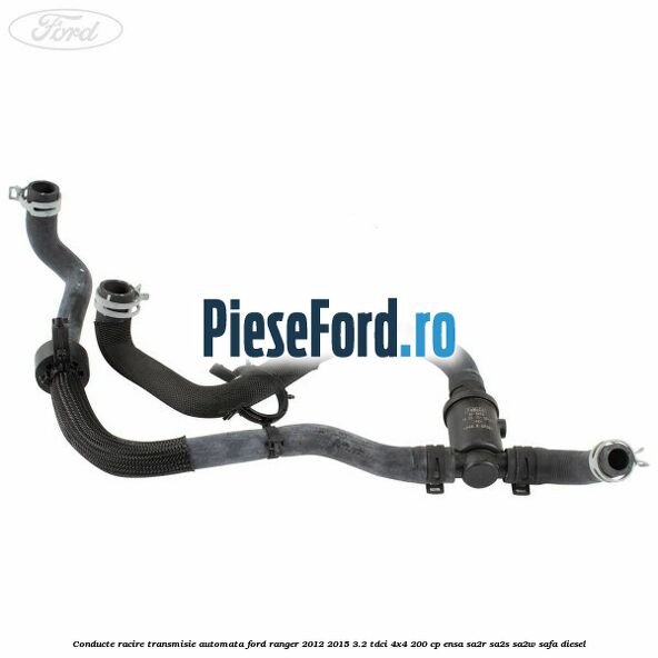 Conducte racire transmisie automata Ford Ranger 2012-2015 3.2 TDCi 4x4 200 cp ENSA, SA2R, SA2S, SA2W, SAFA diesel