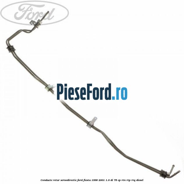 Conducte retur servodirectie Ford Fiesta 1996-2001 1.8 DI 75 cp RTN, RTP, RTQ diesel