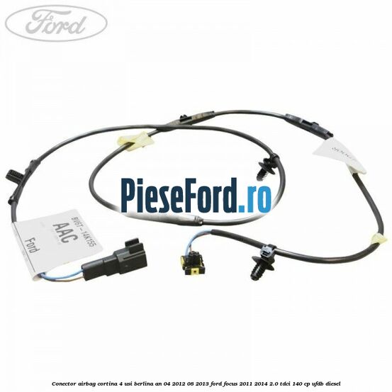 Conector airbag cortina 4 usi berlina an 04/2012-08/2013 Ford Focus 2011-2014 2.0 TDCi 140 cp UFDB diesel