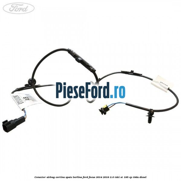 Conector airbag cortina spate berlina Ford Focus 2014-2018 2.0 TDCi ST 185 cp T8DA diesel
