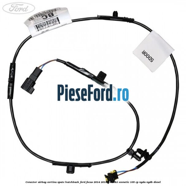 Conector airbag cortina spate hatchback Ford Focus 2014-2018 1.6 TDCi ECOnetic 105 cp Conector airbag cortina spate hatchback Ford Focus 2014-2018 1.6 TDCi ECOnetic 105 cp NGDA, NGDB diesel
