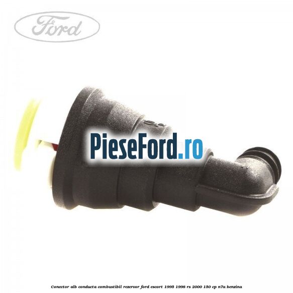 Conector alb conducta combustibil rezervor Ford Escort 1995-1998 RS 2000 150 cp N7A benzina