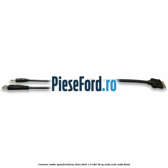 Conector audio iPod Ford Focus 2014-2018 1.5 TDCi 95 cp XXDA, XXDC, XXDD diesel