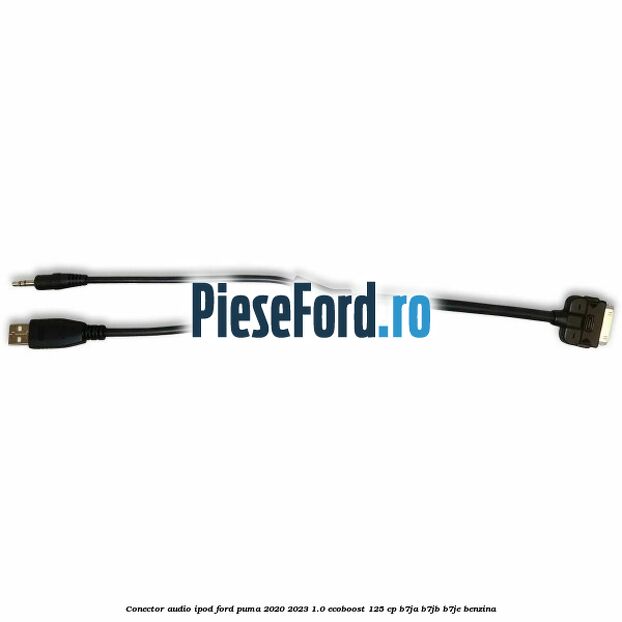 Conector audio iPod Ford Puma 2020-2023 1.0 EcoBoost 125 cp B7JA, B7JB, B7JE benzina