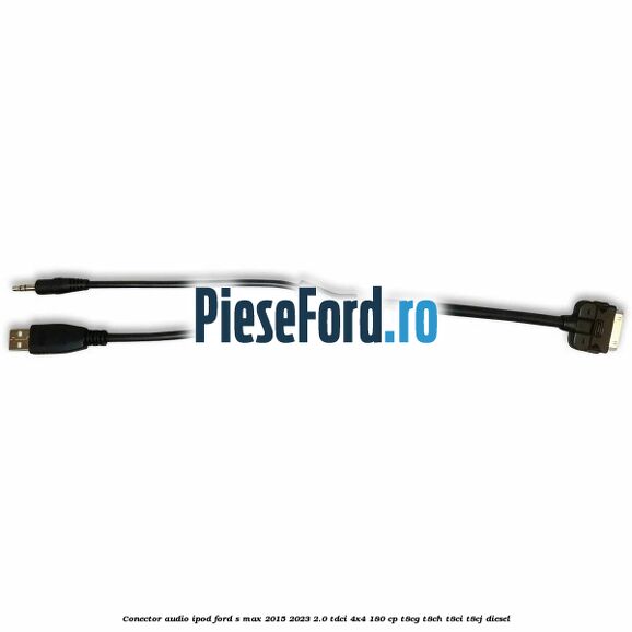 Conector audio iPod Ford S-Max 2015-2023 2.0 TDCi 4x4 180 cp T8CG, T8CH, T8CI, T8CJ diesel