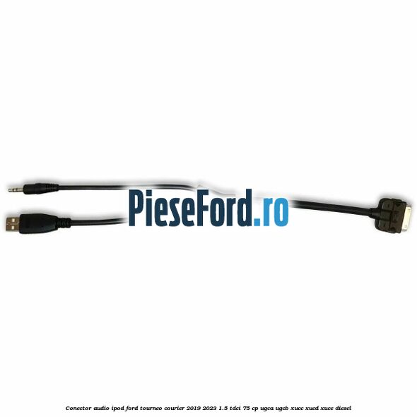 Conector audio iPod Ford Tourneo Courier 2019-2023 1.5 TDCi 75 cp UGCA, UGCB, XUCC, XUCD, XUCE, diesel