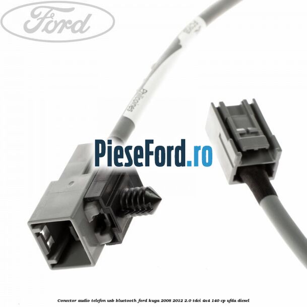 Conector audio telefon USB bluetooth Ford Kuga 2008-2012 2.0 TDCI 4x4 140 cp UFDA diesel