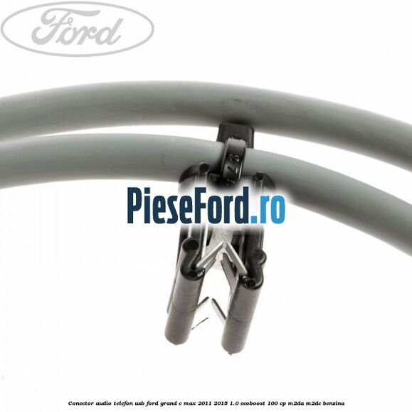 Conector audio telefon USB Ford Grand C-Max 2011-2015 1.0 EcoBoost 100 cp M2DA, M2DC benzina