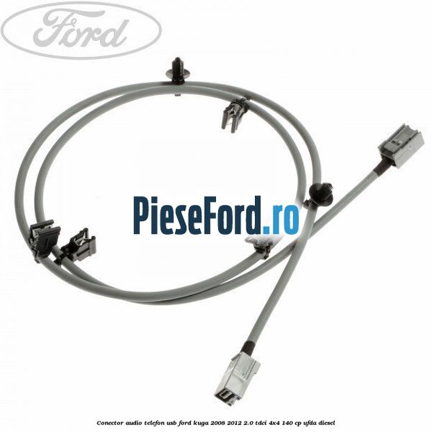 Conector audio telefon USB Ford Kuga 2008-2012 2.0 TDCI 4x4 140 cp UFDA diesel
