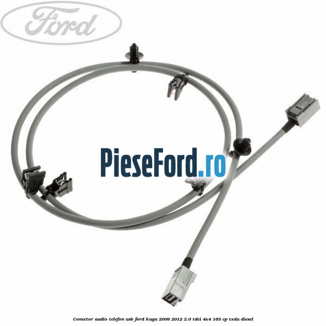 Conector audio telefon USB Ford Kuga 2008-2012 2.0 TDCI 4x4 163 cp TXDA diesel