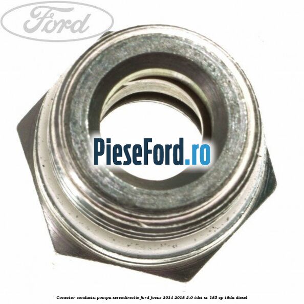 Conector conducta pompa servodirectie Ford Focus 2014-2018 2.0 TDCi ST 185 cp T8DA diesel