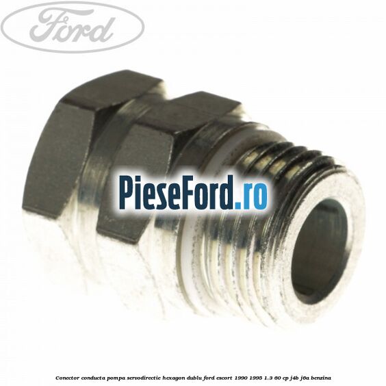 Conector conducta pompa servodirectie hexagon dublu Ford Escort 1990-1995 1.3 60 cp J4B, J6A benzina