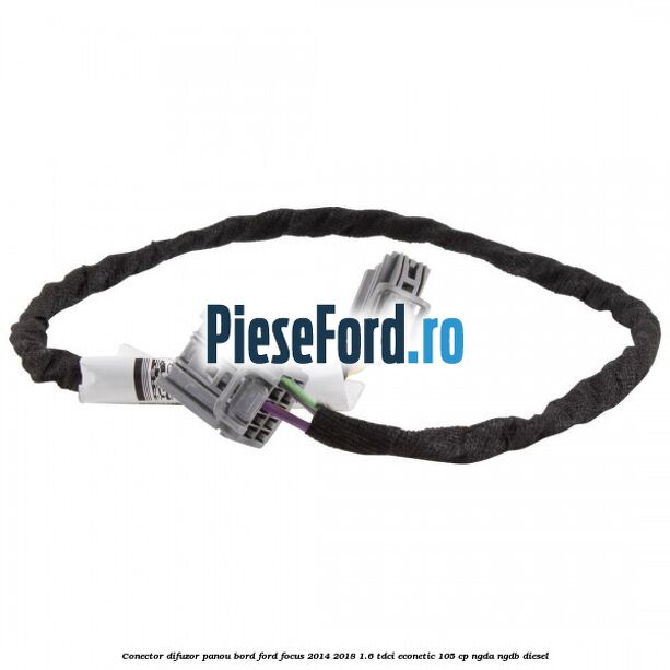 Conector difuzor panou bord Ford Focus 2014-2018 1.6 TDCi ECOnetic 105 cp NGDA, NGDB diesel