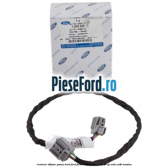 Conector difuzor panou bord Ford Focus 2014-2018 1.6 Ti 85 cp XTDA, XTDB benzina