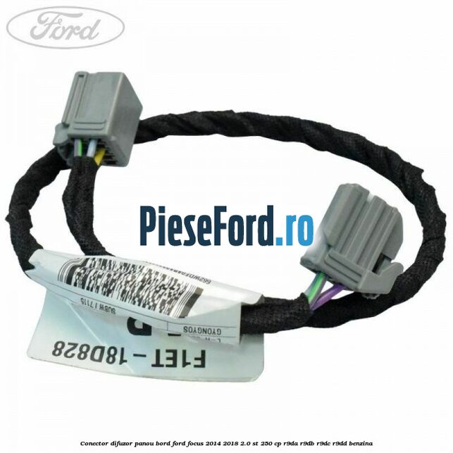 Conector difuzor panou bord Ford Focus 2014-2018 2.0 ST 250 cp R9DA, R9DB, R9DC, R9DD benzina