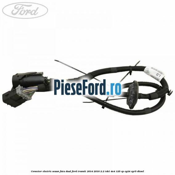 Conector electric scaun fata dual Ford Transit 2014-2018 2.2 TDCi 4x4 125 cp CY24, CYR5 diesel
