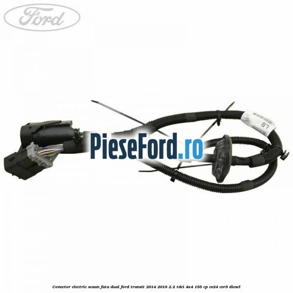 Conector electric scaun fata dual Ford Transit 2014-2018 2.2 TDCi 4x4 155 cp CV24, CVR5 diesel