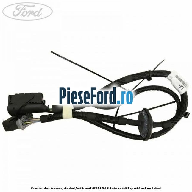 Conector electric scaun fata dual Ford Transit 2014-2018 2.2 TDCi RWD 155 cp CV24, CVR5, UYR6 diesel