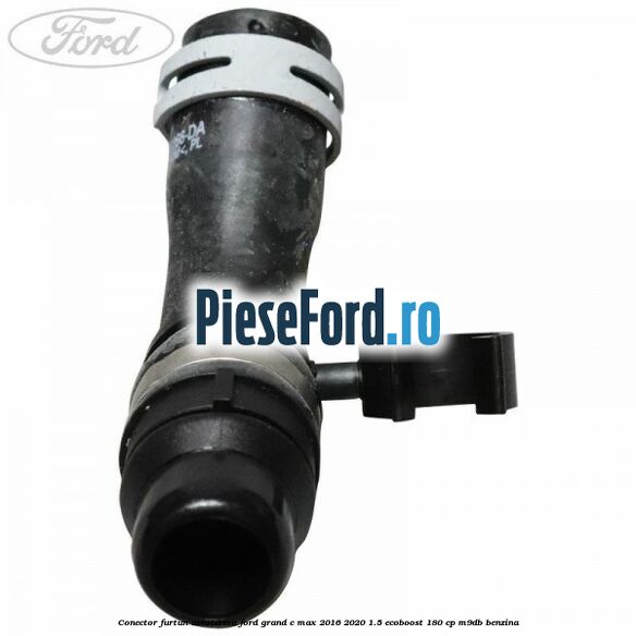 Conector furtun aeroterma Ford Grand C-Max 2016-2020 1.5 EcoBoost 180 cp M9DB benzina