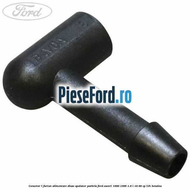 Conector L furtun alimentare diuze spalator parbriz Ford Escort 1990-1995 1.6 i 16 88 cp L1H benzina