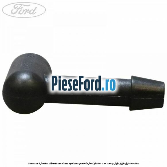 Conector L furtun alimentare diuze spalator parbriz Ford Fusion 1.6 100 cp FYJA, FYJB, FYJC benzina
