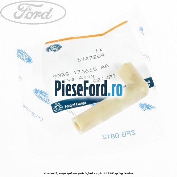 Conector L pompa spalator parbriz Ford Scorpio 2.9 i 150 cp BRG benzina
