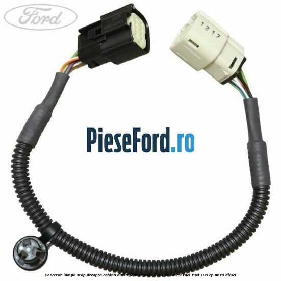 Conector lampa stop dreapta cabina dubla Ford Transit 2014-2018 2.2 TDCi RWD 135 cp Conector lampa stop dreapta cabina dubla Ford Transit 2014-2018 2.2 TDCi RWD 135 cp UHR5 diesel
