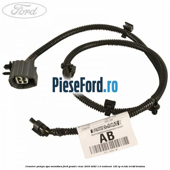 Conector pompa apa secundara Ford Grand C-Max 2016-2020 1.0 EcoBoost 125 cp M1DA, M1DD benzina