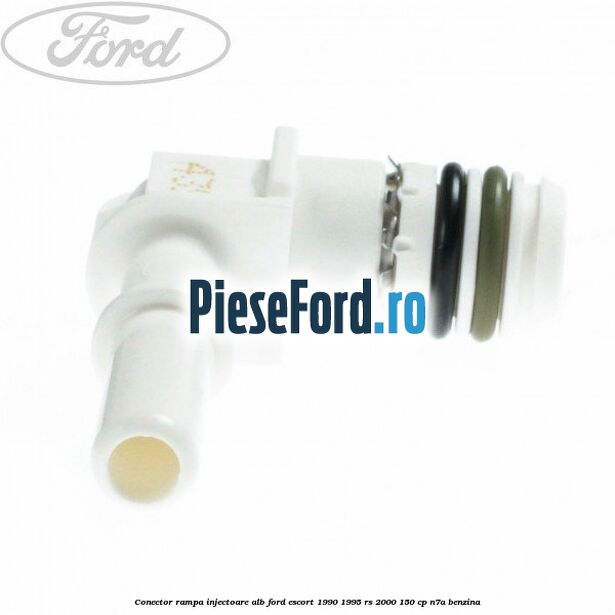 Conector rampa injectoare alb Ford Escort 1990-1995 RS 2000 150 cp N7A benzina