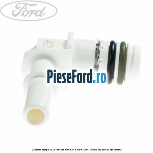 Conector rampa injectoare alb Ford Fiesta 1989-1996 1.8 XR2i 16V 130 cp RQC benzina