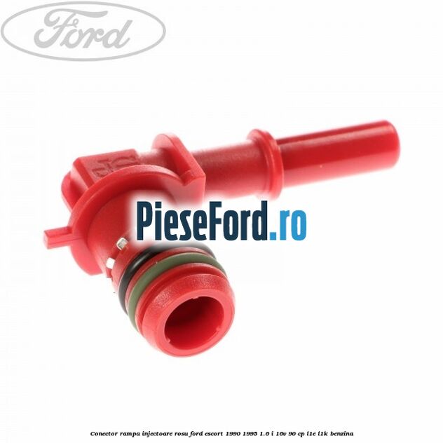 Conector rampa injectoare rosu Ford Escort 1990-1995 1.6 i 16V 90 cp L1E, L1K benzina