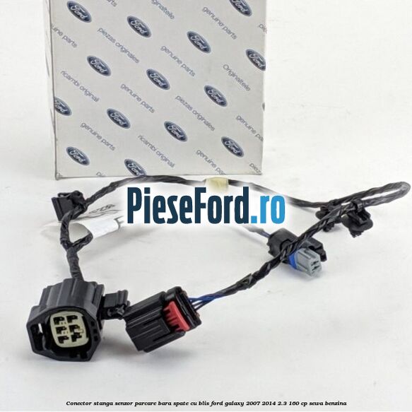 Conector stanga senzor parcare bara spate cu BLIS Ford Galaxy 2007-2014 2.3 160 cp SEWA benzina