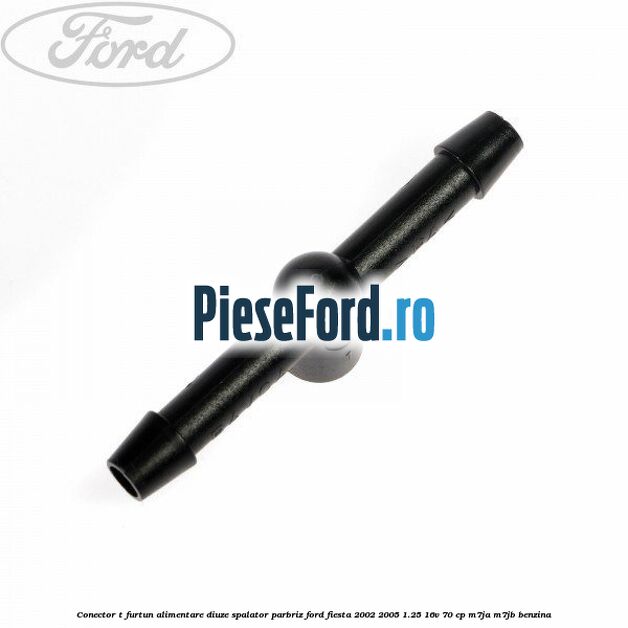 Conector T furtun alimentare diuze spalator parbriz Ford Fiesta 2002-2005 1.25 16V 70 cp M7JA, M7JB benzina