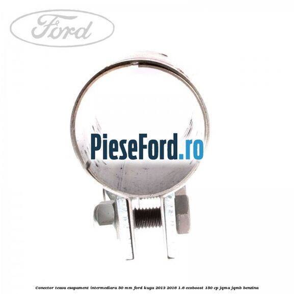 Conector teava esapament intermediara 50 MM Ford Kuga 2013-2016 1.6 EcoBoost 150 cp JQMA, JQMB benzina