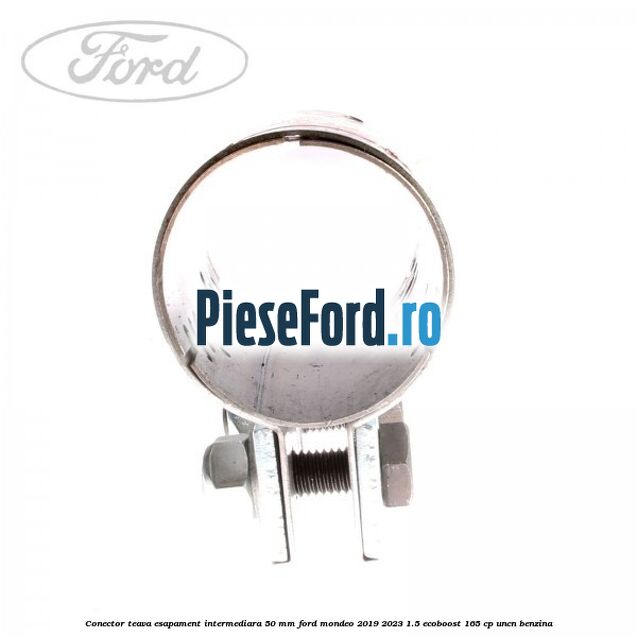 Conector teava esapament intermediara 50 MM Ford Mondeo 2019-2023 1.5 EcoBoost 165 cp UNCN benzina