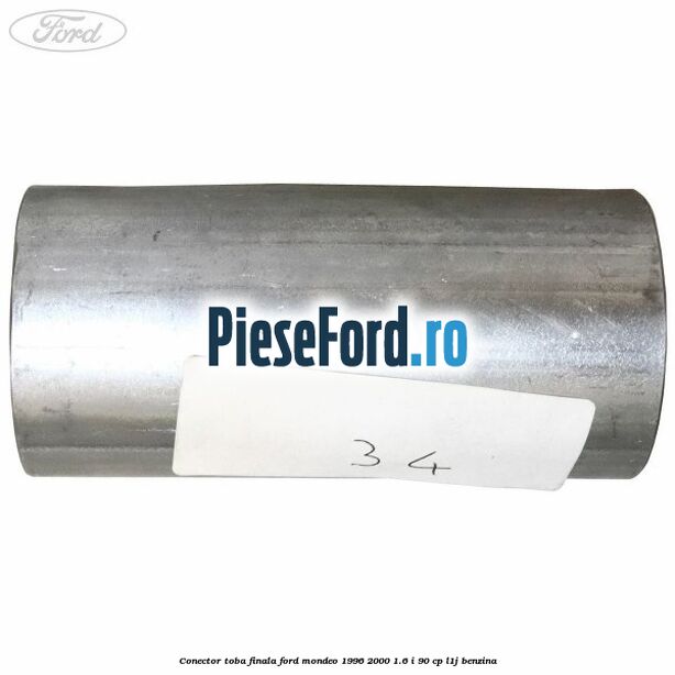Conector toba finala Ford Mondeo 1996-2000 1.6 i 90 cp L1J benzina
