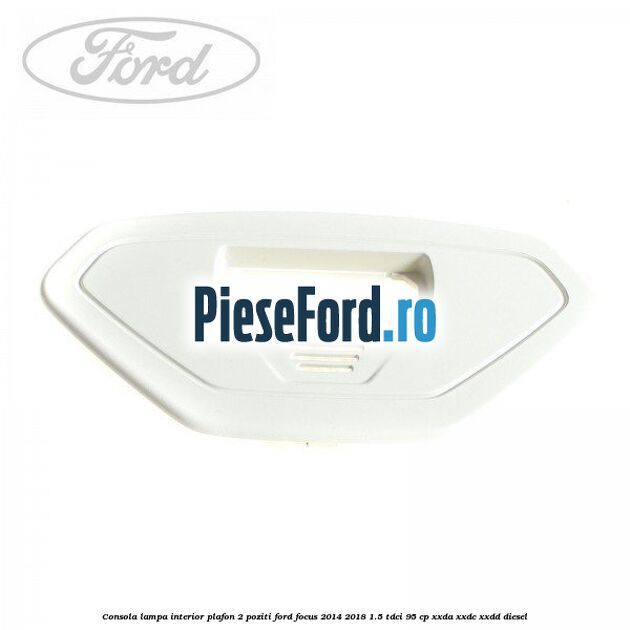 Consola lampa interior plafon 2 poziti Ford Focus 2014-2018 1.5 TDCi 95 cp XXDA, XXDC, XXDD diesel