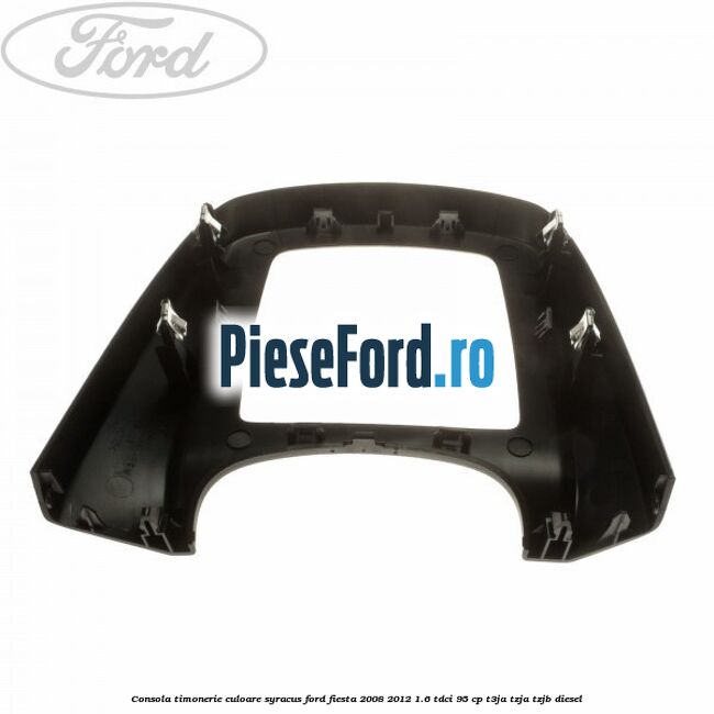 Consola timonerie culoare syracus Ford Fiesta 2008-2012 1.6 TDCi 95 cp T3JA, TZJA, TZJB diesel