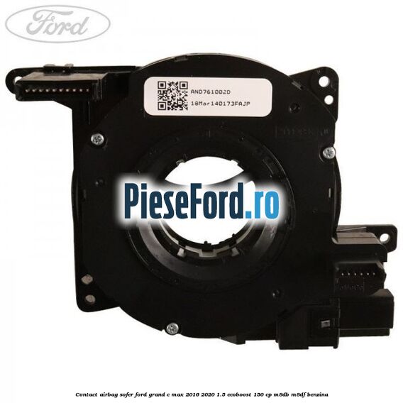 Contact airbag sofer Ford Grand C-Max 2016-2020 1.5 EcoBoost 150 cp M8DB, M8DF benzina